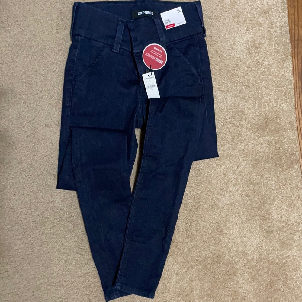 Express Denim Legging High Rise